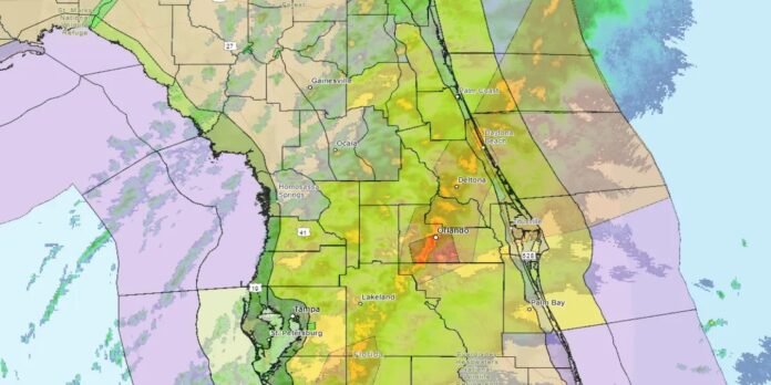 tornado warnings issued for volusia and flagler counties.